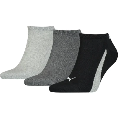 Afbeelding van PUMA Sneakers, 3 paar, rood/wit/zwart, uniseks, zwart/wit