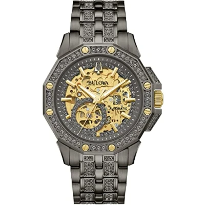 Afbeelding van Bulova Octava 98A293 Horloge Staal Grijs Ø 42 mm