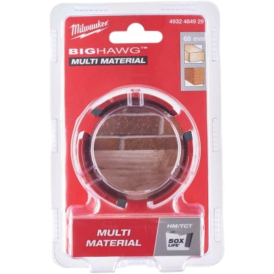 Afbeelding van MILWAUKEE 4932464929 BIG HAWG gatzaag multimateriaal 68 mm