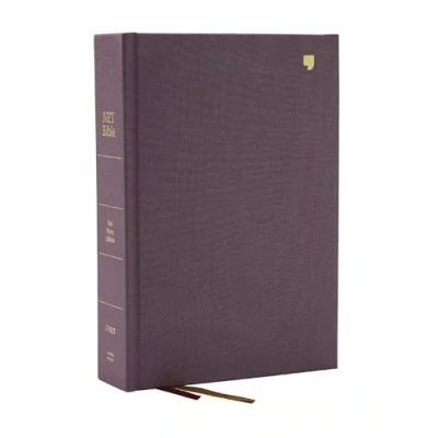 Afbeelding van NET Bible, Fullnotes Edition, Cloth over Board, Gray, Comfort Print Holy Bible