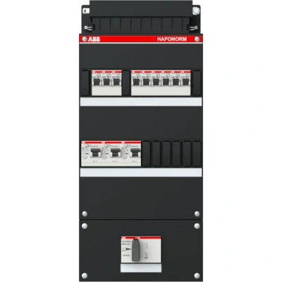 Afbeelding van ABB HAF groepenkast 3 fase met 9 groepen HAD333333 222HS404