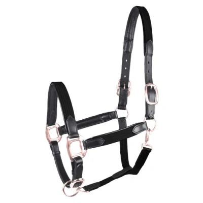 Afbeelding van Waldhausen STAR halster MIX Cob Zwart Rose