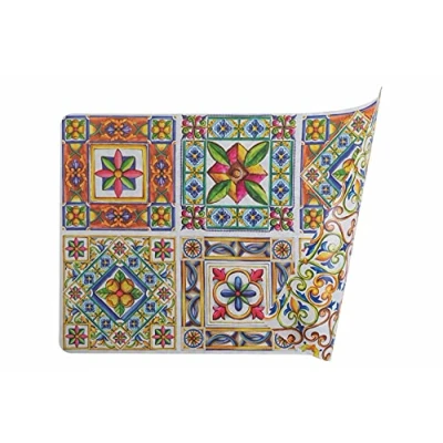 Afbeelding van Villa d&#039;Este Home Tivoli Rechthoekige placemats, dubbelzijdig, 6 stuks