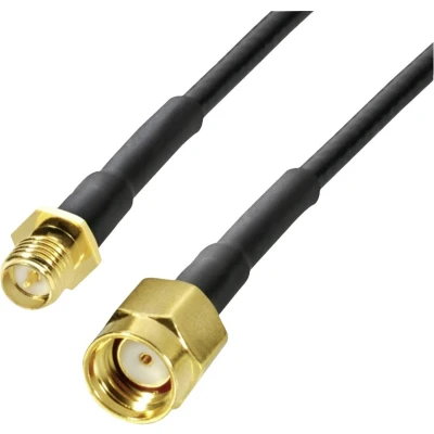 Afbeelding van BKL Electronic WiFi antenne Aansluitkabel 2 m Zwart