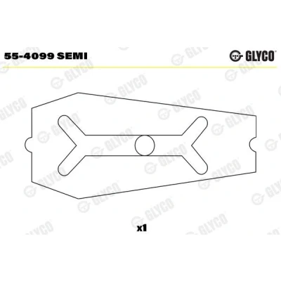 Afbeelding van GLYCO 55 4099 SEMI Penbus