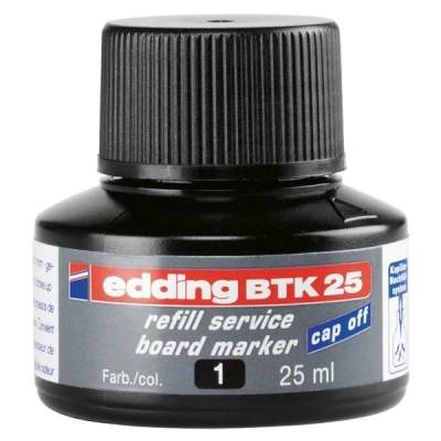 Image de edding recharge d&#039;encre BTK25, noir, contenu: 25 ml