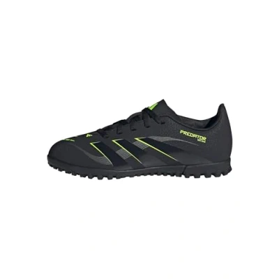 Afbeelding van adidas Performance Predator CLUB Unisex Voetbalschoenen voor kunstgras kinderen, Maat: 33.5, Core black/carbon/lucid lemon Kunststof
