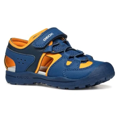 Afbeelding van Geox J Vaniett Boy A sandalen voor heren, marineblauw/oranje