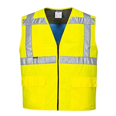 Afbeelding van Portwest Hi Vis Koelvest Geel, Maat L/XL