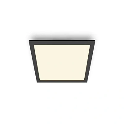 Afbeelding van Philips Touch Plafonnière Geïntegreerd LED SceneSwitch Zwart 12W 30 cm breed 1100 lumen