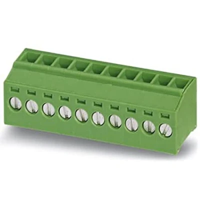 Afbeelding van Phoenix Contact 1868209 Klemschroefblok 1.50 mm² Aantal polen 10 Groen 50 stuk(s)