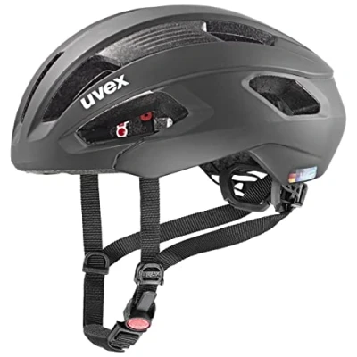 Afbeelding van uvex Rise CC fietshelm, uniseks, volwassenen, All Black Matt, 56 59 cm