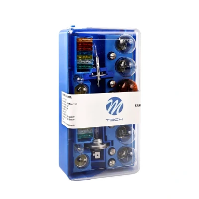 Afbeelding van M Tech reservelamp set H1 + H7 12V