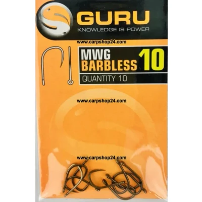 Afbeelding van Guru MWG Barbless Eyed (10pcs) Maat : 10