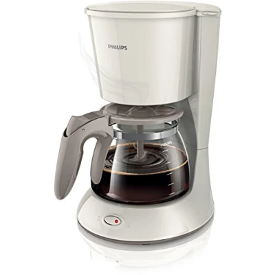 Afbeelding van Philips HD7461/00 Koffiezetapparaat Daily wit/beige, 1000 W Aroma Swirl
