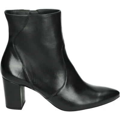 Afbeelding van Paul Green Korte laarzen Foulard black, Dames, Maat: 38, black Leer