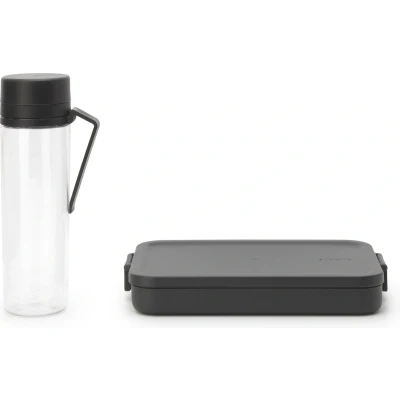 Afbeelding van Brabantia Make And Take Breakset 2 Delig Donkergrijs