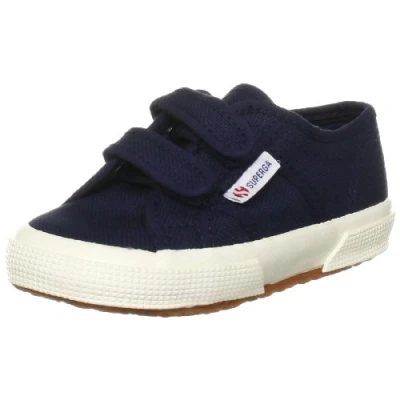Image de SUPERGA Chaussures 2750 JVEL CLASSIC pour bébé garçon et fille, style classique, couleur unie