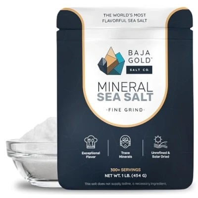 Afbeelding van Baja Gold Sea Salt zeezout Het gezondste ter wereld! 454 gram My Minerals