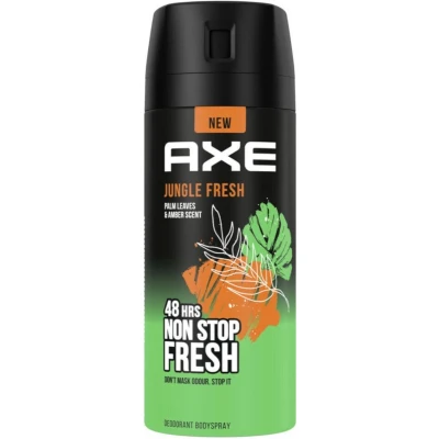 Afbeelding van 2+2 gratis: Axe Deodorant Bodyspray Jungle Fresh 150 ml