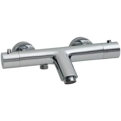Afbeelding van Blusani Stilo 2 badthermostaat met omstel chroom BS63112