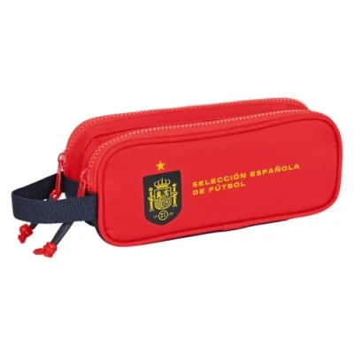 Afbeelding van Schoolpennenzak RFEF Rood Blauw (21 x 8 6 cm)