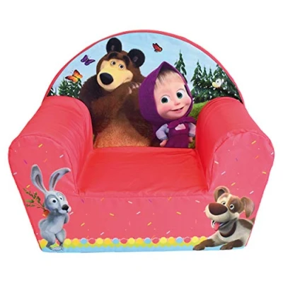 Afbeelding van Masha en de Beer Fauteuil 42 x 52 33 cm Polyester
