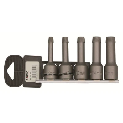 Afbeelding van SONIC 801305 Schroevenuitdraaier 1/2 8mm, 10mm, 12mm, 14mm, 16mm in kunststof houder