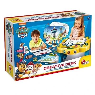 Image de Pupitre créatif Paw Patrol Jouer et colorier les personnages