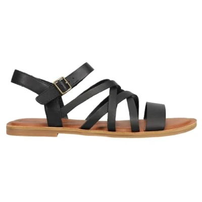 Afbeelding van TOMS Sephina Sandalen, Dames, Maat: 38, Black Hoogwaardig imitatieleer