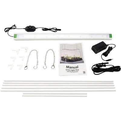 Afbeelding van Venso Kweeklamp met statief GrowLight Duo LED vast ingebouwd 22 W Neutraalwit 1 stuk(s)