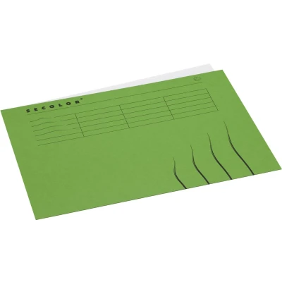 Afbeelding van Secolor Dossieromslag A4 pak 25 stuks groen