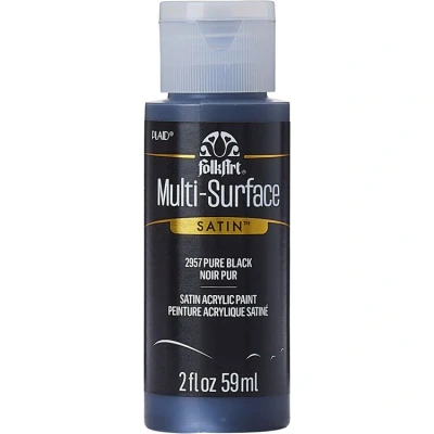 Afbeelding van Multi surface Acrylverf 2957 Pure Black Folkart 59 ml