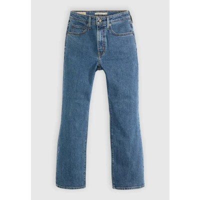 Afbeelding van Levi&#039;s 725 Kick Boot Jeans Women&#039;s 29X27 Blauw / Mosey Mid Stone