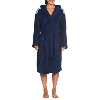 Afbeelding van Arena Unisex CORE Badjas, Maat: XS, Navy white