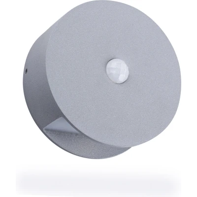 Afbeelding van Ranex Ra 1004236 Led Wandlamp Voor Buiten Met Sensor 0.5 W 60 Lm Grijs