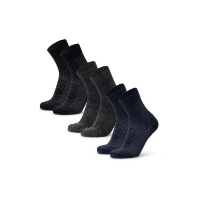 Afbeelding van Danish Endurance 3 PACK Sportsokken, Maat: 43 47, Multicolor black grey navy