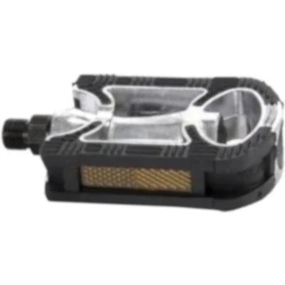 Afbeelding van Mirage Tour Platformpedalen Antislip Zwart/zilver 9/16 Inch