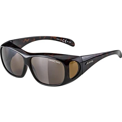 Afbeelding van ALPINA Overview fietsbril A8354 391, bruin, Eén maat