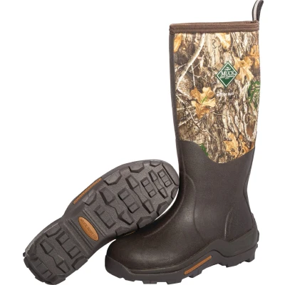Afbeelding van Muck Boot Woody Max Orange Lining Camou size 42 Vislaarzen