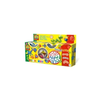 Image de Pâte à Modeler Claymania 8x90gr avec moules