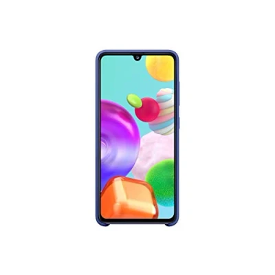 Afbeelding van Galaxy A41 Siliconen Hoesje EF PA415 Blauw Samsung Smartphone Hoesjes Geen Verzendkosten &amp; Morgen In Huis