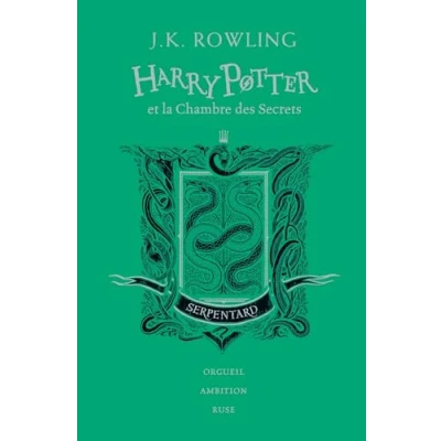Afbeelding van HARRY POTTER ET LA CHAMBRE DES SECRETS (ED.20 ANS SERPENTARD