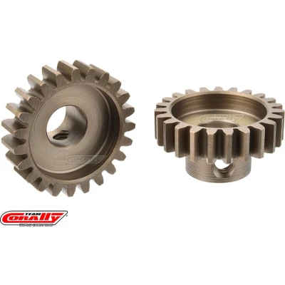 Afbeelding van Team Corally M1.0 Pinion Short Wide Teeth Hardened Steel 22 Shaft Dia. 8mm