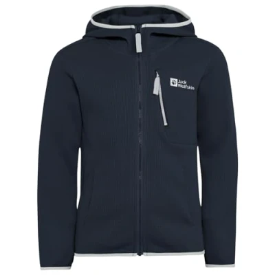 Afbeelding van Jack Wolfskin Actamic Grid Midlayer K Fleecejas, uniseks, kinderen