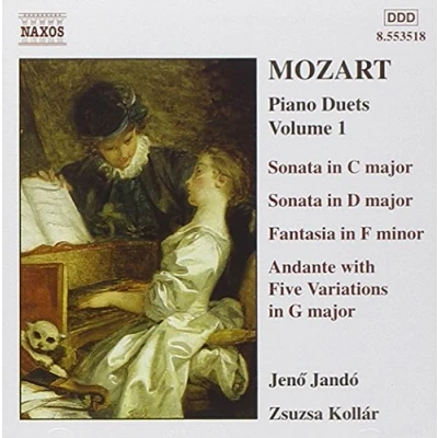 Afbeelding van Jeno Jandó &amp; Zsuzua Kollár Mozart: Piano Duets 1 (CD)