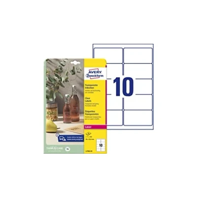 Afbeelding van Avery L7783 25 printeretiket