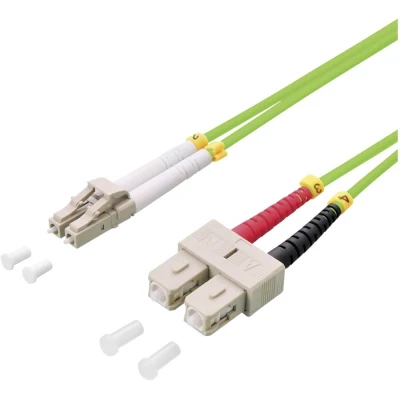 Afbeelding van LogiLink FP5LS20 Glasvezel Optische vezel Aansluitkabel 50/125 µ Multimode 20.00 m