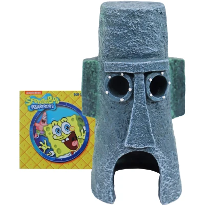 Afbeelding van Aquarium decoratie Spongebob Octo&#039;s huis