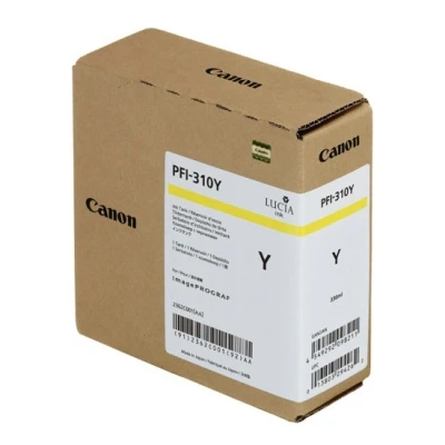 Image de Canon PFI 310 Y 330 ml jaune original réservoir d&#039;encre pour imagePROGRAF TX 2000 2100 3000 3100 4000 4100